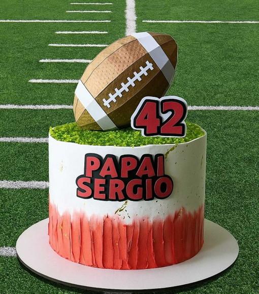 Topo Bola 3d Futebol Americano