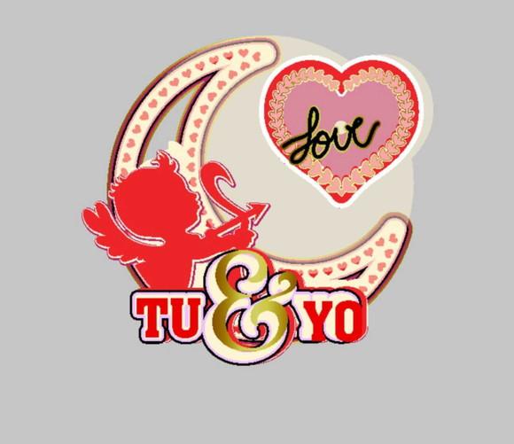 Cake Topper San Valentine