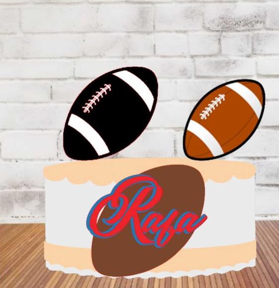 Topo Bolas de Futebol Americano
