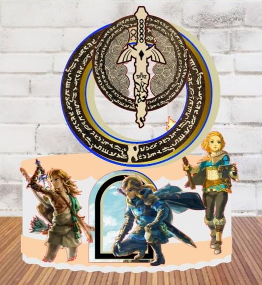 Topo de Bolo Zelda 2