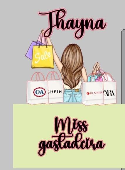 Topo de Bolo Miss Gastadeira