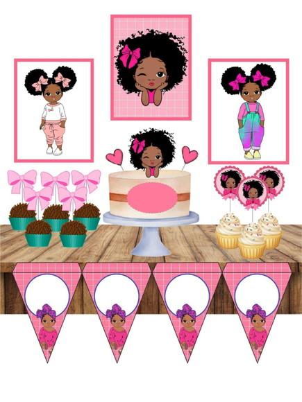 Festa Pronta Bonequinha Afro