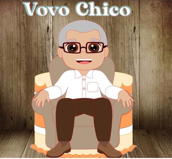 Topo Vovô Sentado no Sofá
