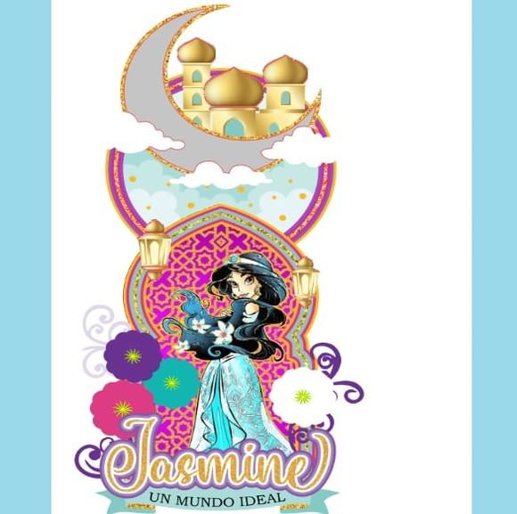 Cake Topper Shaker Jasmine