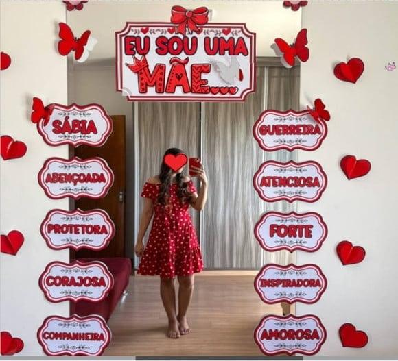 Espelho das Afirmações Dia das Mae