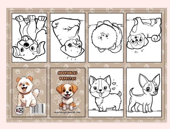 Mini Livro Cachorrinhos em pdf