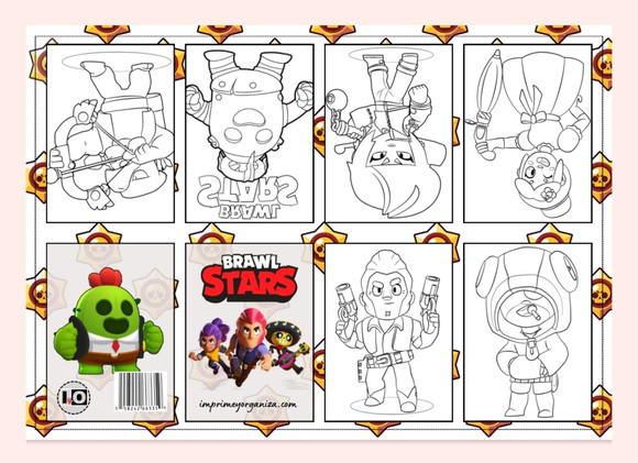 Mini Livro Brawl Stars em pdf