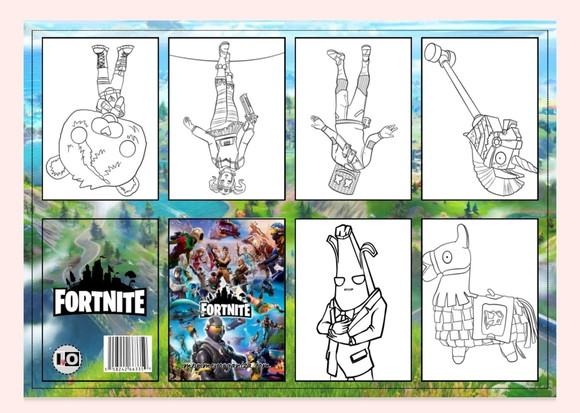 Mini Livro Fortnite em pdf