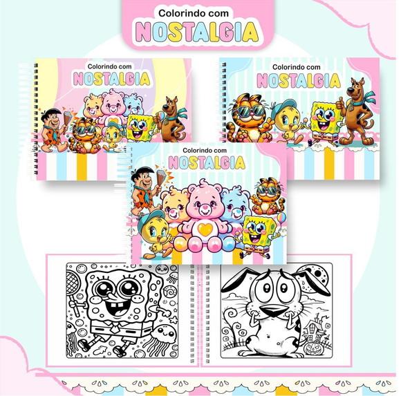 Colorindo com Nostalgia em pdf