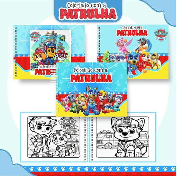 Colorindo Patrulha Canina em pdf