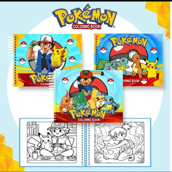 Colorindo com Pokémon em pdf