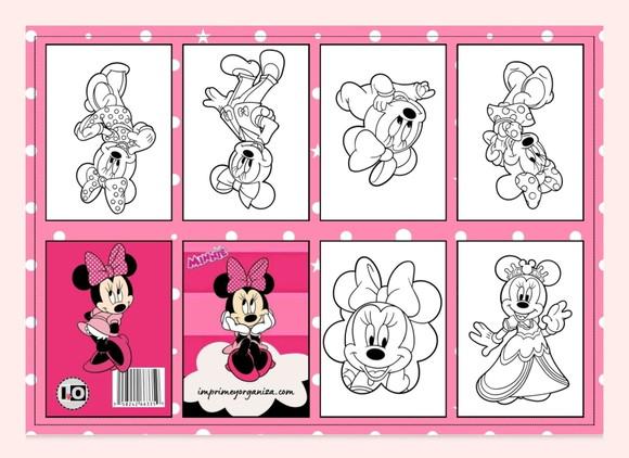 Mini Livro Minnie em pdf