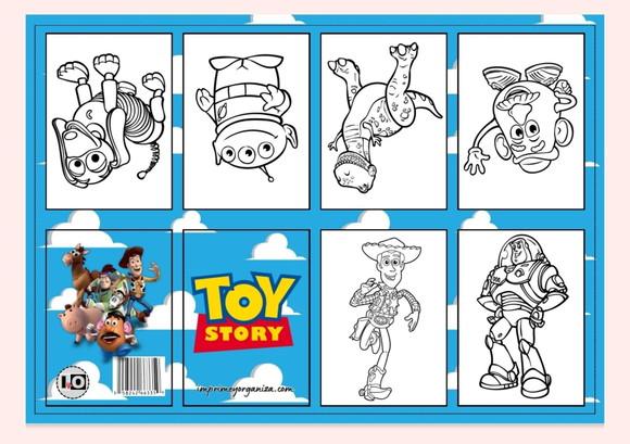Mini Livro Toy Story em pdf