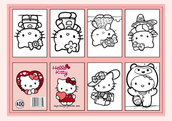 Mini Livro Hello Kitty em pdf