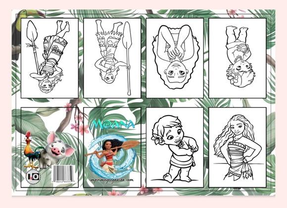 Mini Livro Moana em pdf