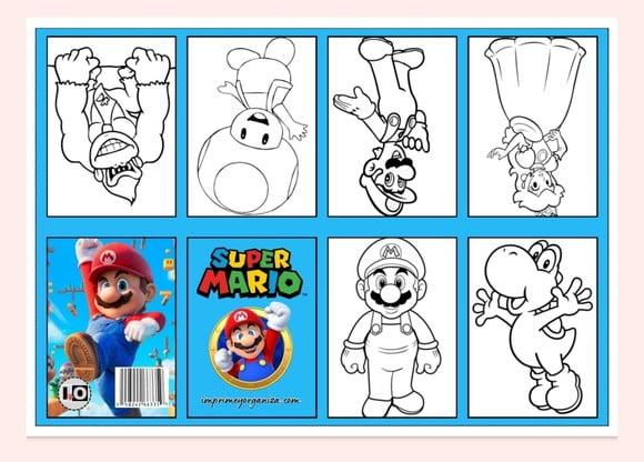 Mini Livro Super Mario em pdf