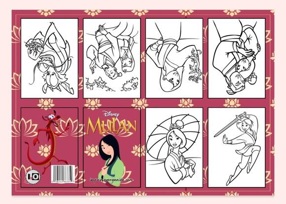 Mini Livro Mulan em pdf