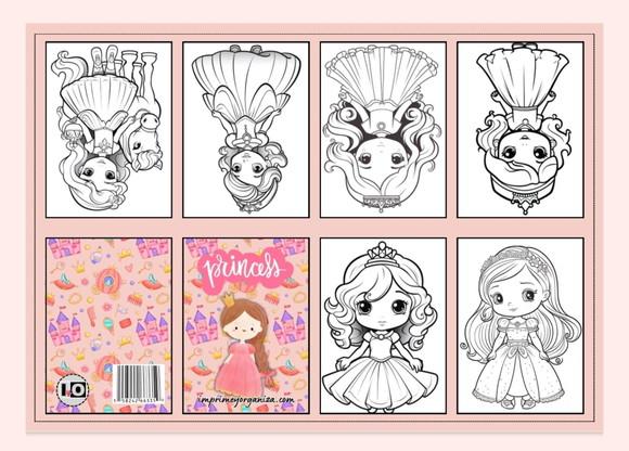 Mini Livro Princesas em pdf