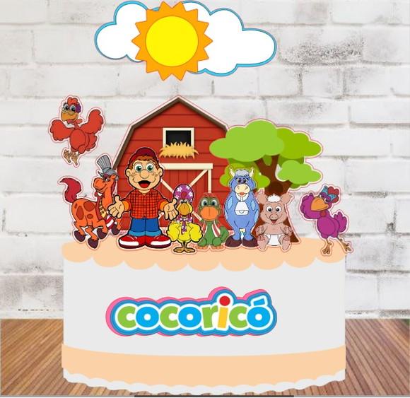 Topo de Bolo Cocoricó
