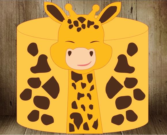 Topo Bolo de Girafa