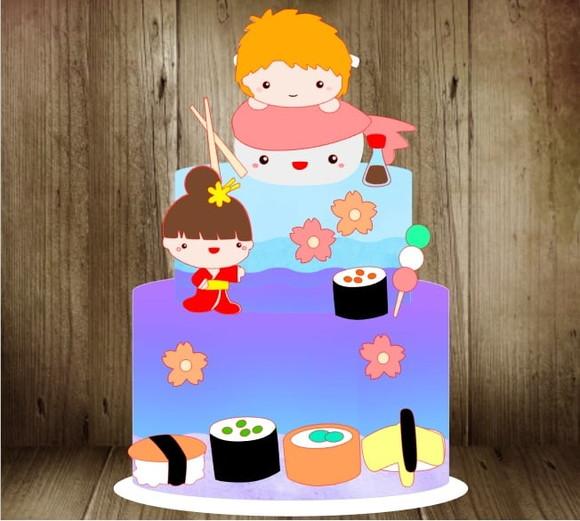 Topo 2 Sushi Cute