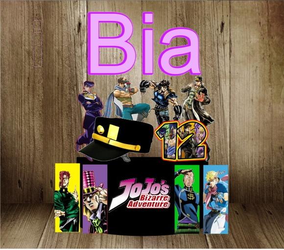 Topo Jojo Bizarre Adventures Boina 3d
