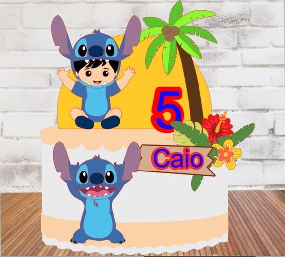 Topo Stitch com Bebê