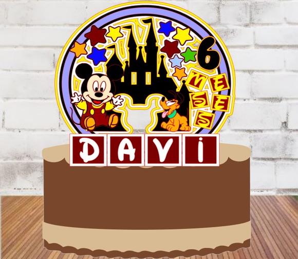 Topo Mickey Baby Circular