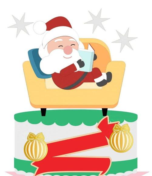 Topo Papai Noel no Sofá
