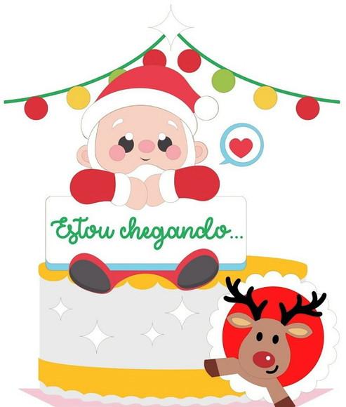 Topo Papai Noel Estou Chegando