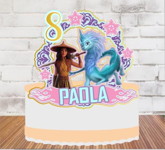 Topper Shaker Princesa Raya