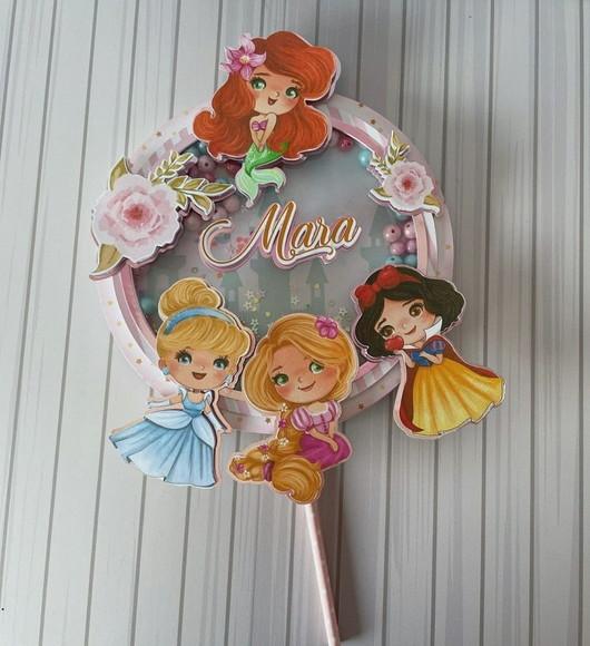 Topo Princesas Disney Cute l
