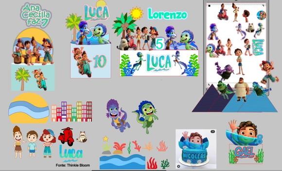 Varios Topos Luca Pixar