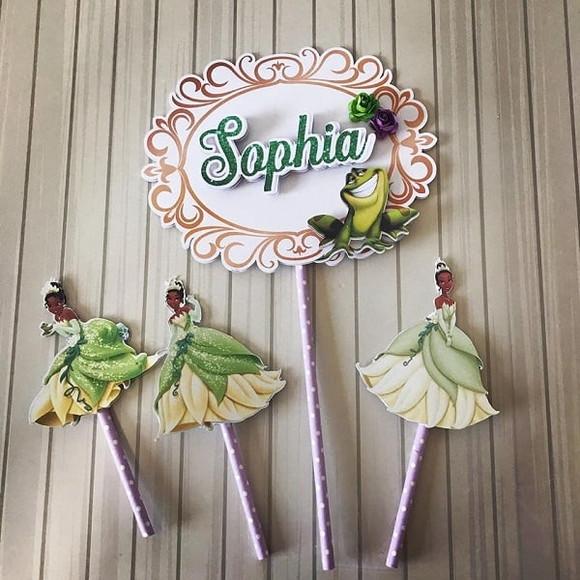 Topo Princesa Tiana e o Sapo 2