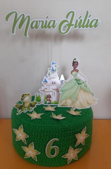 Topo Princesa Tiana e o Sapo