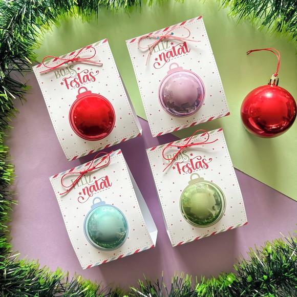 Porta Bolinha de Natal em pdf e Png