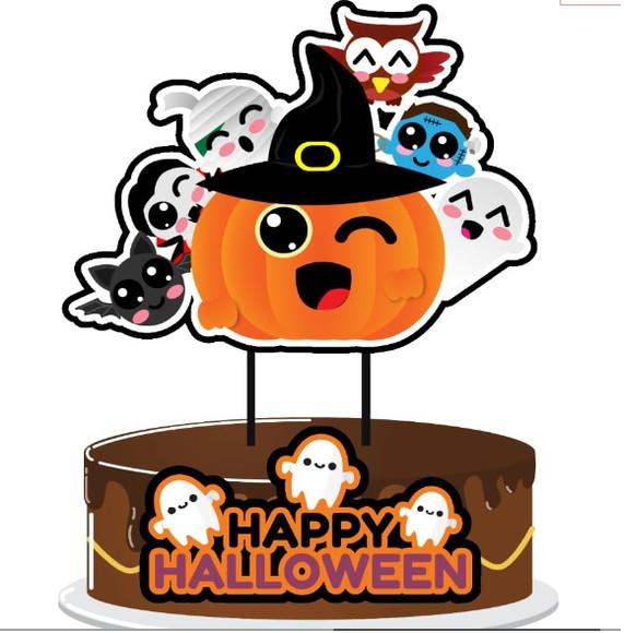 Topo Abobora Happy Halloween