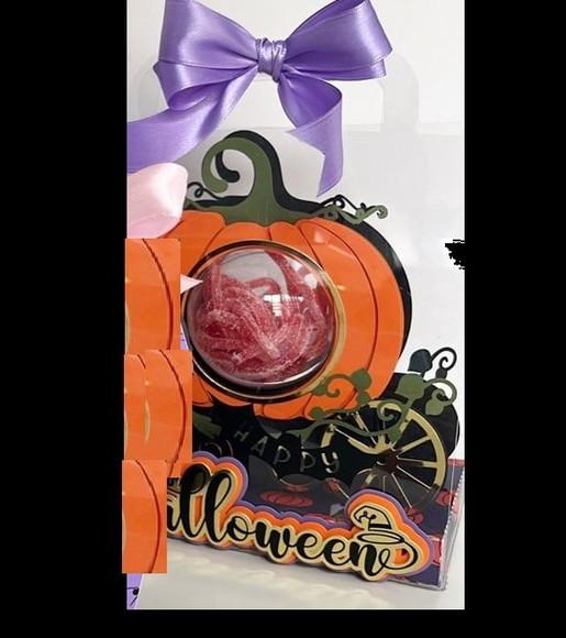 Carruagem Doces Abobora Halloween