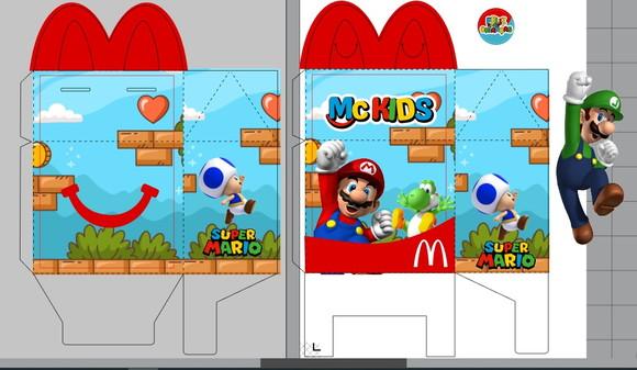 Maletinha Mc Kids Super Mario