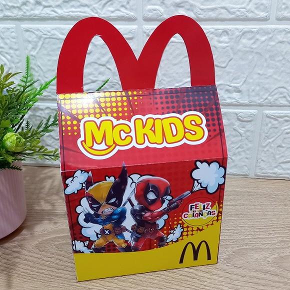 Maletinha Mc Kids Dead Pool e Volverine