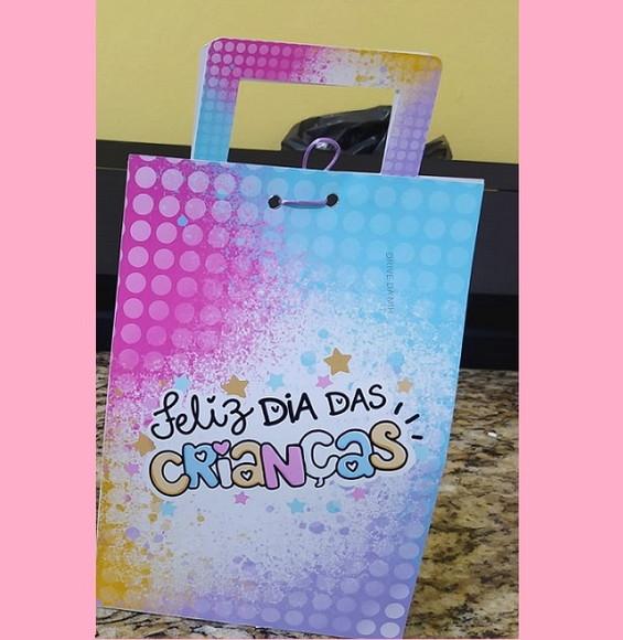 Lancheira Dia das Crianças Menina