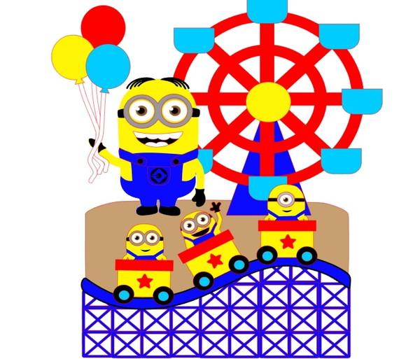 Topo Parque de Diversões Minions