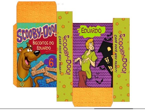 Caixa de Biscoitos Scooby