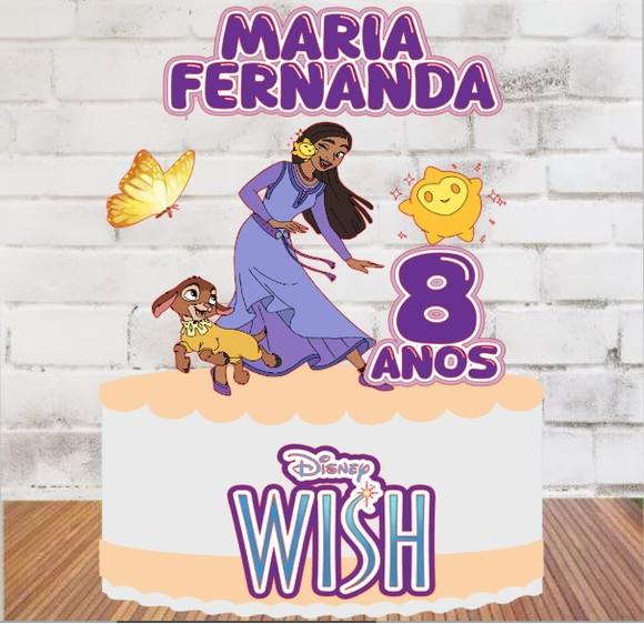 Topo de Bolo Wish 2