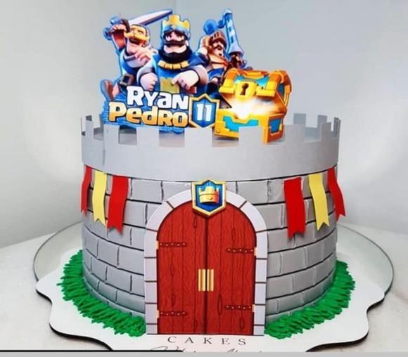 Topo de Bolo Torre Clash Royale