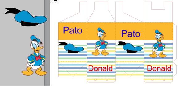Caixa Milk do Pato Donald