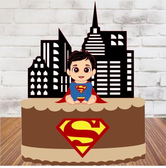 Topo Super Man Baby