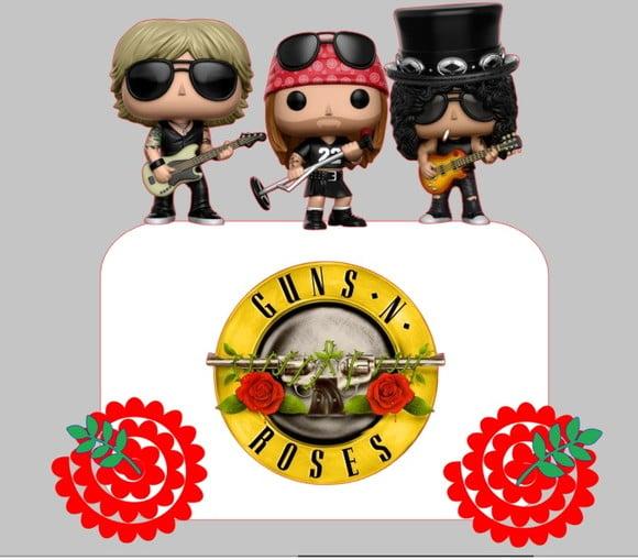 Topo Guns N Roses Cute