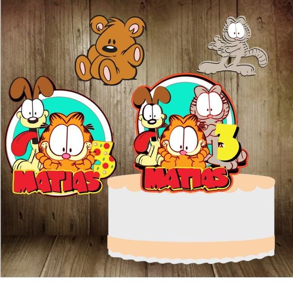 Topper Cake Garfield