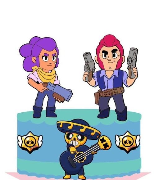 Topo de Bolo Brawl Stars 2